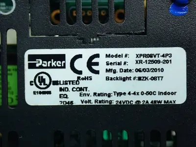 Used PARKER XPR08VT4P3 Automation Control (HMI) Ohio US | HGR 24 #835358