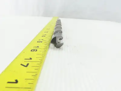 Brisbois Tool J-48480 37/64" Carbide 2 Flute Spiral 118° Drill Tang Shank