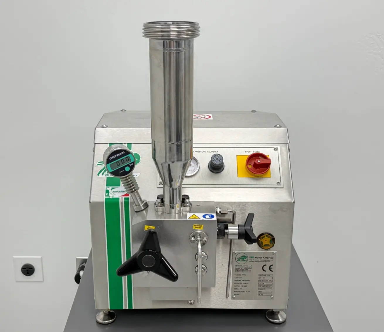 Used FBF Italia / FBF North America Homolab 2.50 Homogenizers Missouri US | BioLabTek #1356084