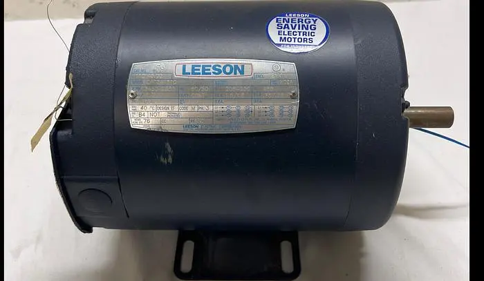 Used LEESON LEESON C6T34NB1C 3 PH 1/2HP Misc Electrical & Power Parts | ND Industrial Surplus #1215537
