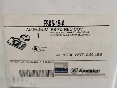 NEW APPLETON FSK5-15-A