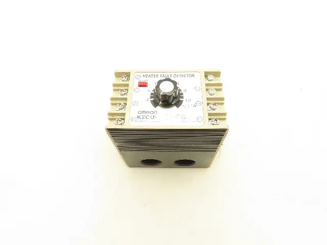 Omron K2CU-F10A-FGS Heater Fault Detector 220VAC 5-30VDC Gate Volts 12.5A