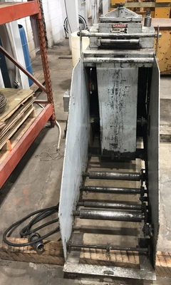 2,000 lbs. x 11" Wide x .078" Cooper Weymouth Cradle & Straightener