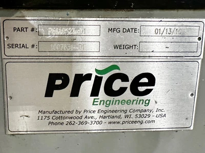 PRICE PEAA4284 1 1/2HP HYDRAULIC PUMP