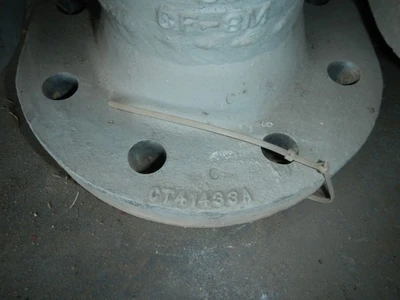 Durco 4" 300 Class, D4 Flanged 3 - Way Plug Valves