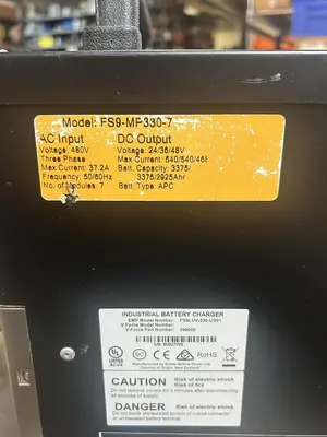 Used VFORCE FS9-MP330-7 Battery Chargers Ohio US | Surplus Asset Holdings #1436867
