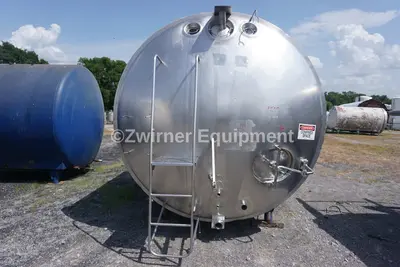 Walker 4,000 Gallon Refrigerated Horizontal Cylindrical Storage Tank