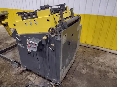 24" X .105" X 8,000 LBS COE CPR-DE DOUBLE END UNCOILER & COE CPPS-PO STRAIGHTENER: YOBRO #24984
