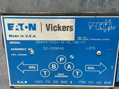 Used VICKERS DG4V4012AMWLB510 Miscellaneous MRO Ohio US | HGR 24 #1548077