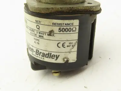 Allen Bradley 800T-U24 Potentiometer 500O Resistance Series Q 30mm Switch