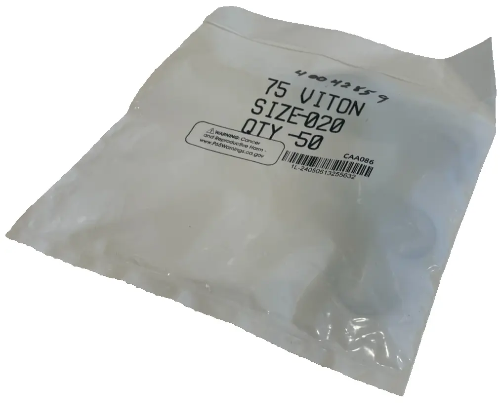NEW 75 VITON SIZE-020 BLACK 0-RINGS QTY-50