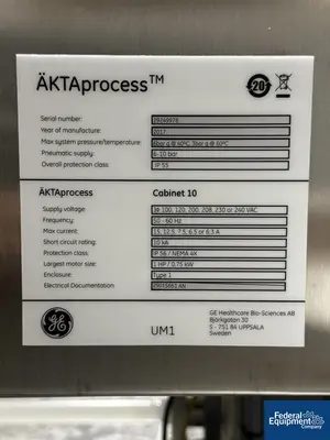 USED GE Healthcare GE Healthcare AKTAprocess Liquid Chromatography System