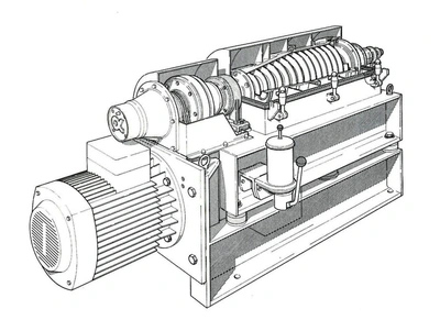 Alfa-Laval NX 309S-31 decanter centrifuge, 316SS.