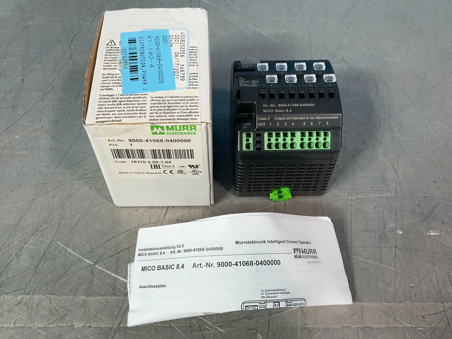 Used MURR ELEKTRONIK 9000410680400000 Circuit Breakers Ohio US | HGR 24 #1515781