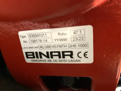 USED BINAR QUICK-LIFT 230V 200 KG MAX LOAD SMART HOIST