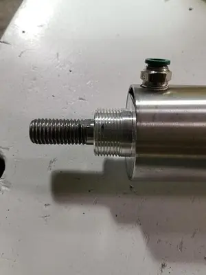 Pistorius Main Cylinder Straight Push to Connect Pneumatic Fitting