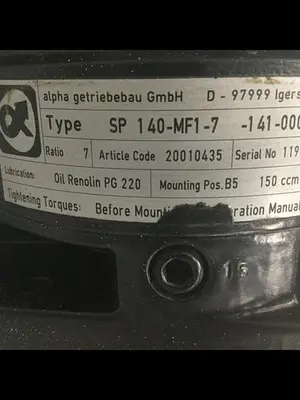 USED SIEMENS 1FK6083-6AF71-1TH0 WG