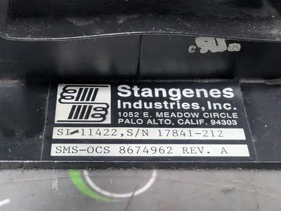 Stangenes SI-11422 High Voltage Isolation Transformer SMS-OCS 8674962 Rev A Used