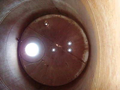 45,000L S/S Vertical Enclosed Tank