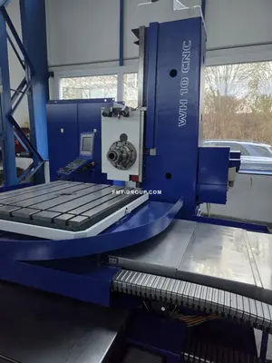 Used 2010 TOS VARNSDORF WH 10 CNC Horizontal Table Type Boring Mills SK | F.M.T. Group s.r.o. #1245890