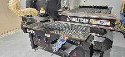 2022 MULTICAM APEX 1R Used 3 Axis CNC Routers | PlastiMach Corp (15)