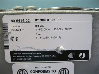USED Amersham Pharmacia Biotech 80-6414-02