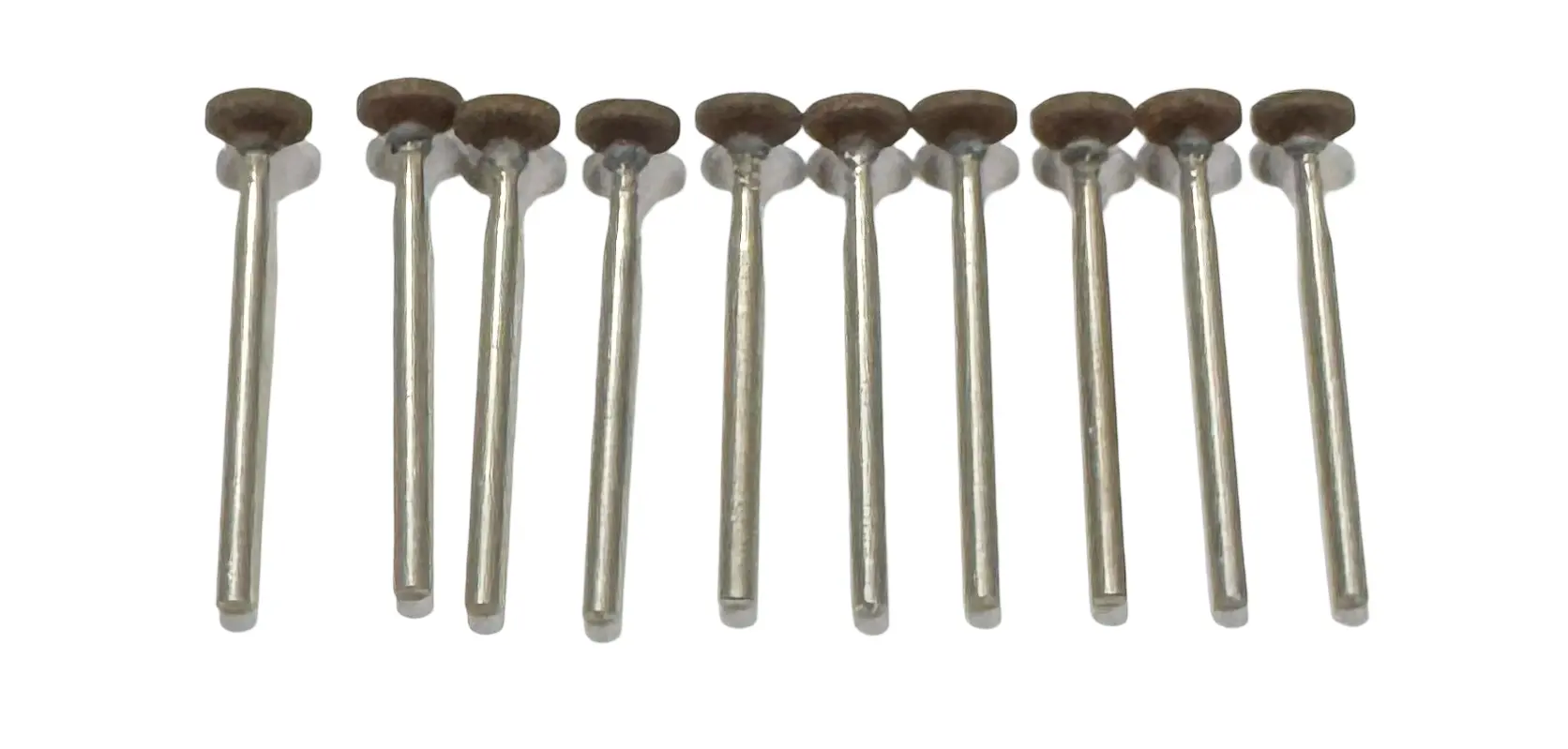 3/8" Abrasive Mounted Points W172 1/8" Shank Aluminum Oxide 10 Pack