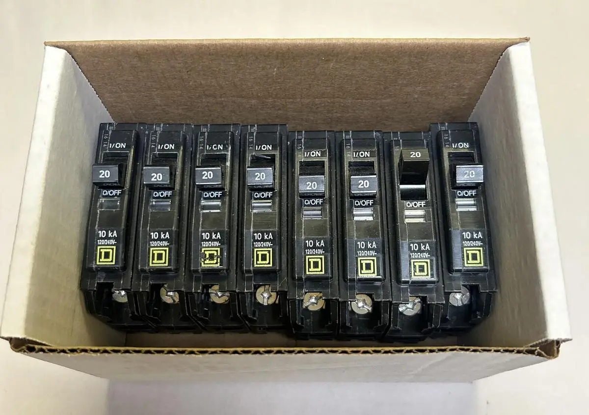 Used SQUARE D QOB120 Switchgears Ohio US | Surplus Asset Holdings #1185636