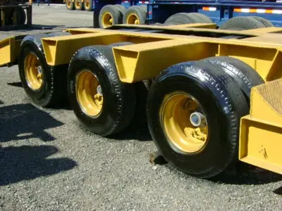 Used TRANSPORT TRANSPORT 50 TON DETACHABLE LOWBOY Lowboy Trailers Florida US | USA Transequipment #1542462