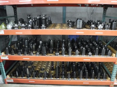 CAT50 Tool Holders - Collet chucks, Endmill, Facemill holders, etc. QTY 50