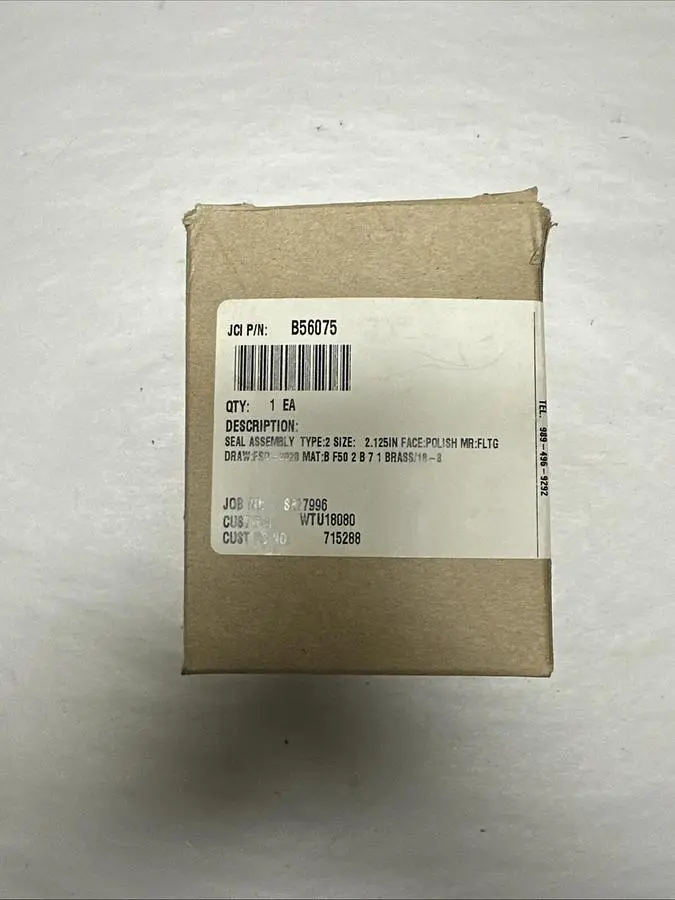 Used JOHN CRANE B56075 Pump & Valve Parts | Surplus Asset Holdings #1218138