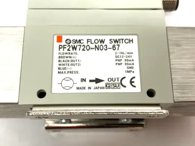 New | in-Stock SMC IFW/PFW Digital Flow Switch Integrated Sensor Pressure Switches Michigan US | Maverick Industrial Sales #1389233