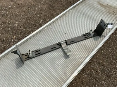 Used Aluminum Ramp for Box Truck, approx. 13’8” long x 26-1/4” wide, 24” wide between side, comes wi...