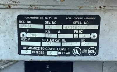 USED Vulcan E48L
