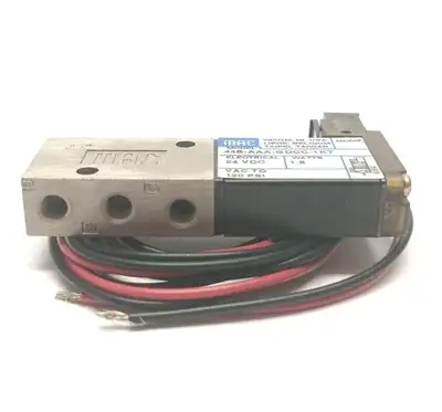 New | in-Stock MAC Valves 44B-AAA-GDCC-1KT Solenoid Valves Michigan US | Maverick Industrial Sales #1401245