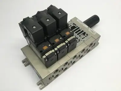 USED SMC NVFS3110-5DZ SOLENOID VALVES
