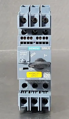 Siemens 3RV2811-1BD10 Circuit Breaker. 4E-21