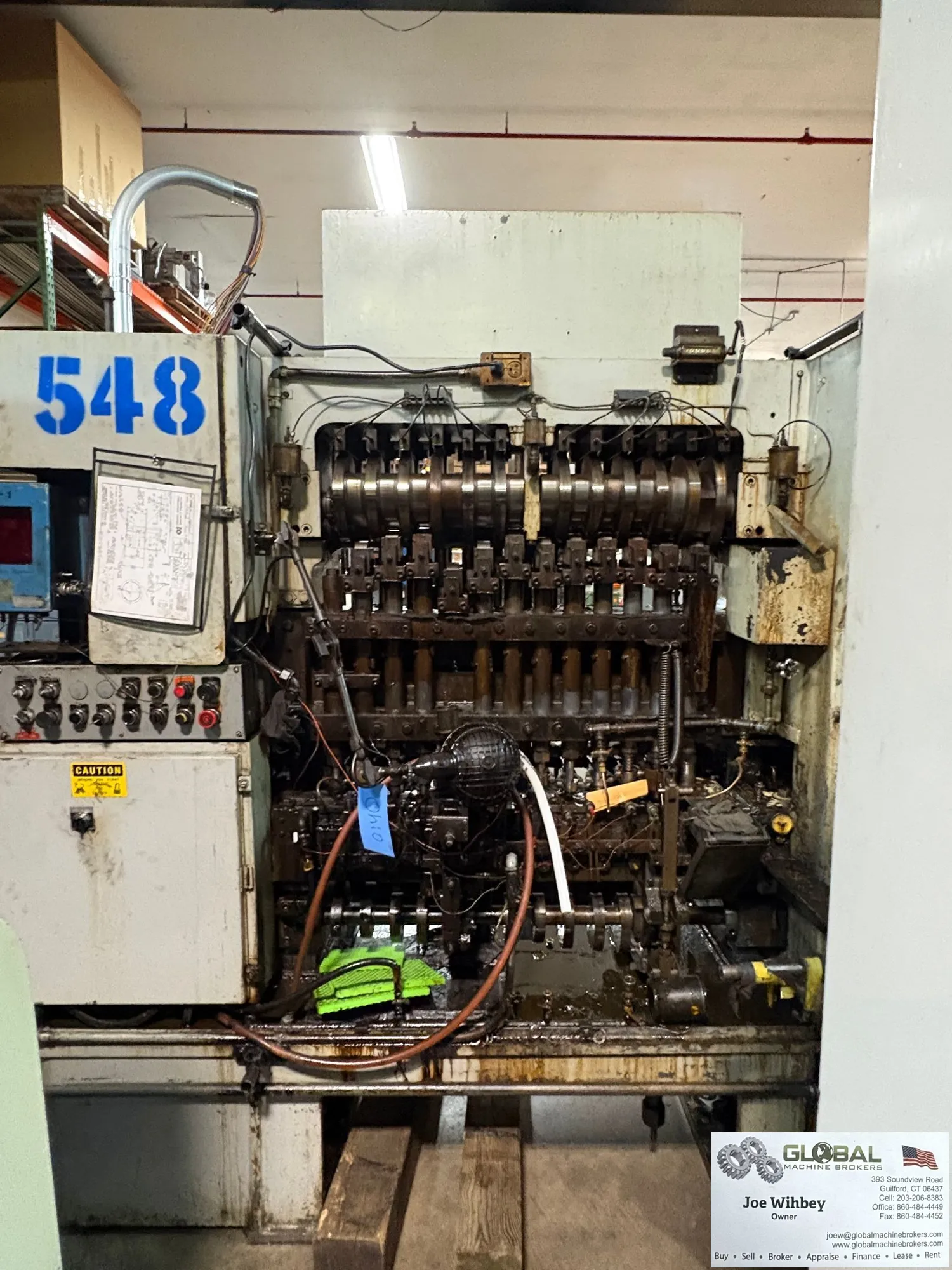 Waterbury Farrel 1212 Transfer Press ICOP Round Plunger