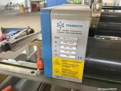 Used PFANKUCH VP 7506-2 Horizontal Side Sealers Illinois US | Aaron Equipment #87219