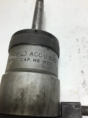 Big ACCU-820 Metric Tapping Head Shank Capacity M8-M20
