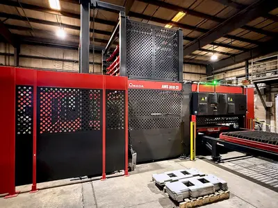Used 2023 AMADA REGIUS 3015 AJE FIBER Laser Cutters | Machine Factory Outlet #1267061