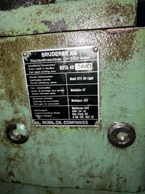 1978 BRUDERER BSTA 40 Stamping Press | Global Machine Brokers, LLC (9)