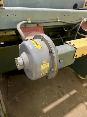 4' (48") X 10 GA AMADA MODEL #S-1232 HYDRAULIC SHEAR: STOCK #18197
