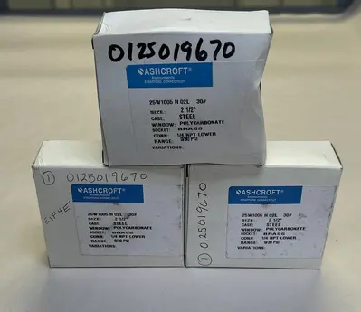 Used ASHCROFT 25W1005H02L Universal Pressure Meters Ohio US | Surplus Asset Holdings #1240515
