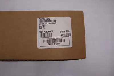 NEW ASCO SOLENOID SPRING VALVE 54301047-120/60 5/2 5 WAY 2 POSITION STK G10