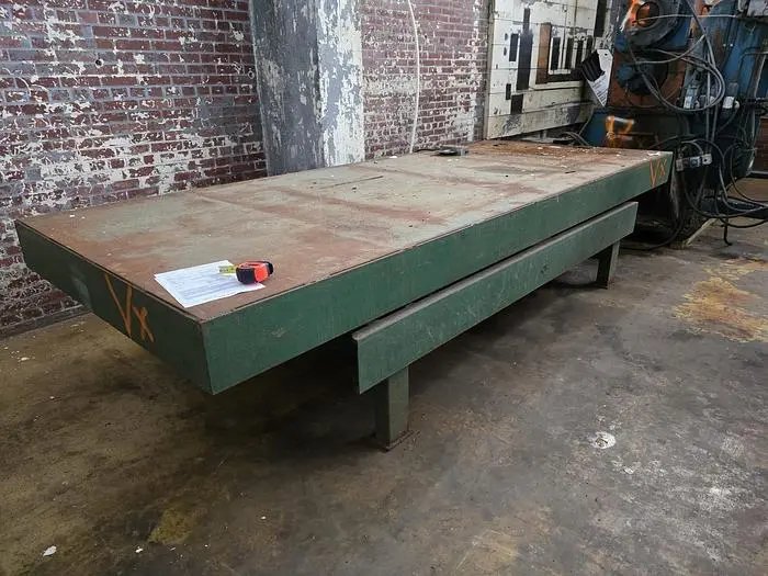 144” L x 60” W x 15,000lb Scissor Lift Table
