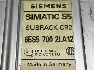 USED SIEMENS 6ES5 700-2LA12