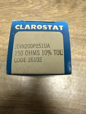 New | in-Stock CLAROSTAT JD1N200P103UA Miscellaneous Equipment (Electrical & Power) | Surplus Asset Holdings #1198354