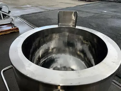 Tank, 33 Gallon (125-Liter), Precision Stainless, 316L Stainless Steel, Jacketed #S745107