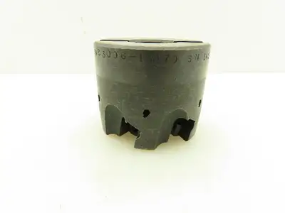 RK Tool SMC3006-13170 Indexable Face Mill 6-Insert Cutter 3" OD RH 1.25" Arbor